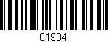 Código de barras (EAN, GTIN, SKU, ISBN): '01984'