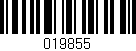 Código de barras (EAN, GTIN, SKU, ISBN): '019855'