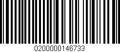 Código de barras (EAN, GTIN, SKU, ISBN): '0200000146733'