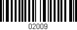 Código de barras (EAN, GTIN, SKU, ISBN): '02009'