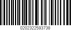 Código de barras (EAN, GTIN, SKU, ISBN): '0202322593738'