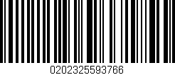 Código de barras (EAN, GTIN, SKU, ISBN): '0202325593766'