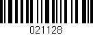 Código de barras (EAN, GTIN, SKU, ISBN): '021128'