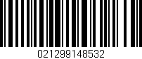 Código de barras (EAN, GTIN, SKU, ISBN): '021299148532'