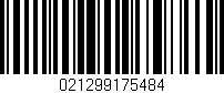 Código de barras (EAN, GTIN, SKU, ISBN): '021299175484'