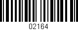 Código de barras (EAN, GTIN, SKU, ISBN): '02164'