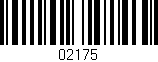 Código de barras (EAN, GTIN, SKU, ISBN): '02175'