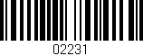 Código de barras (EAN, GTIN, SKU, ISBN): '02231'