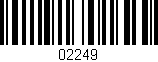 Código de barras (EAN, GTIN, SKU, ISBN): '02249'