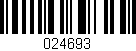 Código de barras (EAN, GTIN, SKU, ISBN): '024693'