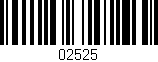 Código de barras (EAN, GTIN, SKU, ISBN): '02525'