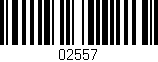 Código de barras (EAN, GTIN, SKU, ISBN): '02557'
