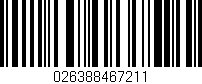 Código de barras (EAN, GTIN, SKU, ISBN): '026388467211'