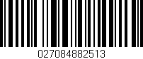 Código de barras (EAN, GTIN, SKU, ISBN): '027084882513'