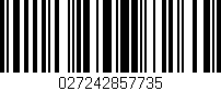 Código de barras (EAN, GTIN, SKU, ISBN): '027242857735'