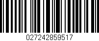 Código de barras (EAN, GTIN, SKU, ISBN): '027242859517'