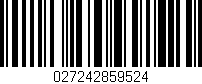 Código de barras (EAN, GTIN, SKU, ISBN): '027242859524'