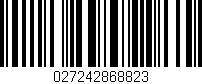 Código de barras (EAN, GTIN, SKU, ISBN): '027242868823'