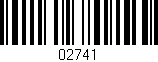 Código de barras (EAN, GTIN, SKU, ISBN): '02741'