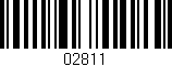 Código de barras (EAN, GTIN, SKU, ISBN): '02811'