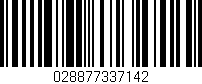 Código de barras (EAN, GTIN, SKU, ISBN): '028877337142'