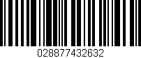 Código de barras (EAN, GTIN, SKU, ISBN): '028877432632'