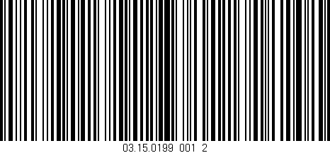 Código de barras (EAN, GTIN, SKU, ISBN): '03.15.0199_001_2'