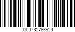 Código de barras (EAN, GTIN, SKU, ISBN): '0300762766528'