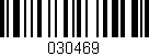 Código de barras (EAN, GTIN, SKU, ISBN): '030469'