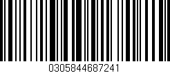 Código de barras (EAN, GTIN, SKU, ISBN): '0305844687241'
