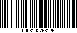 Código de barras (EAN, GTIN, SKU, ISBN): '0306203766225'