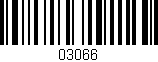 Código de barras (EAN, GTIN, SKU, ISBN): '03066'