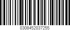 Código de barras (EAN, GTIN, SKU, ISBN): '0308452037255'