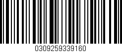 Código de barras (EAN, GTIN, SKU, ISBN): '0309259339160'