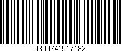 Código de barras (EAN, GTIN, SKU, ISBN): '0309741517182'
