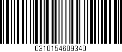 Código de barras (EAN, GTIN, SKU, ISBN): '0310154609340'