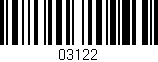 Código de barras (EAN, GTIN, SKU, ISBN): '03122'