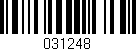 Código de barras (EAN, GTIN, SKU, ISBN): '031248'