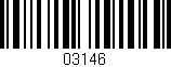 Código de barras (EAN, GTIN, SKU, ISBN): '03146'