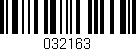Código de barras (EAN, GTIN, SKU, ISBN): '032163'