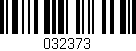 Código de barras (EAN, GTIN, SKU, ISBN): '032373'