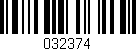 Código de barras (EAN, GTIN, SKU, ISBN): '032374'