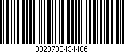 Código de barras (EAN, GTIN, SKU, ISBN): '0323788434486'