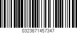 Código de barras (EAN, GTIN, SKU, ISBN): '0323871457347'