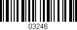 Código de barras (EAN, GTIN, SKU, ISBN): '03246'
