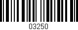 Código de barras (EAN, GTIN, SKU, ISBN): '03250'