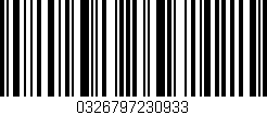 Código de barras (EAN, GTIN, SKU, ISBN): '0326797230933'