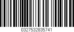 Código de barras (EAN, GTIN, SKU, ISBN): '0327532835741'