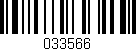 Código de barras (EAN, GTIN, SKU, ISBN): '033566'