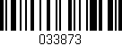 Código de barras (EAN, GTIN, SKU, ISBN): '033873'
